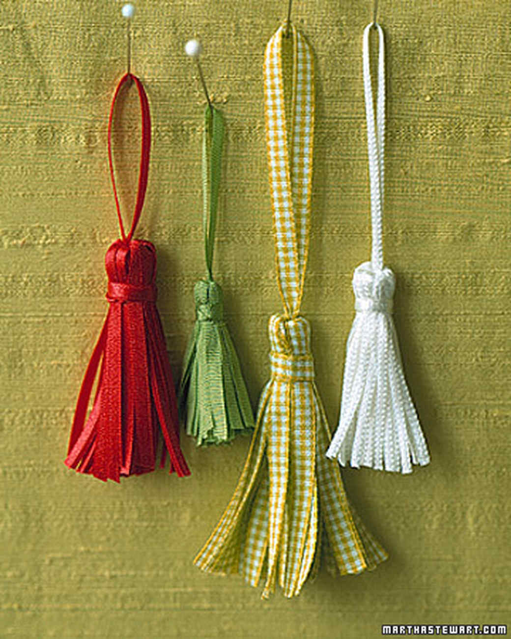 Ribbon Tassels Martha Stewart