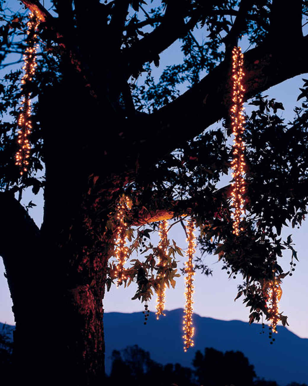 Outdoor Lighting Icicles Martha Stewart