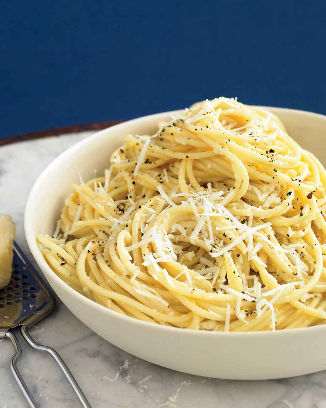Spaghetti with Pecorino and Black Pepper