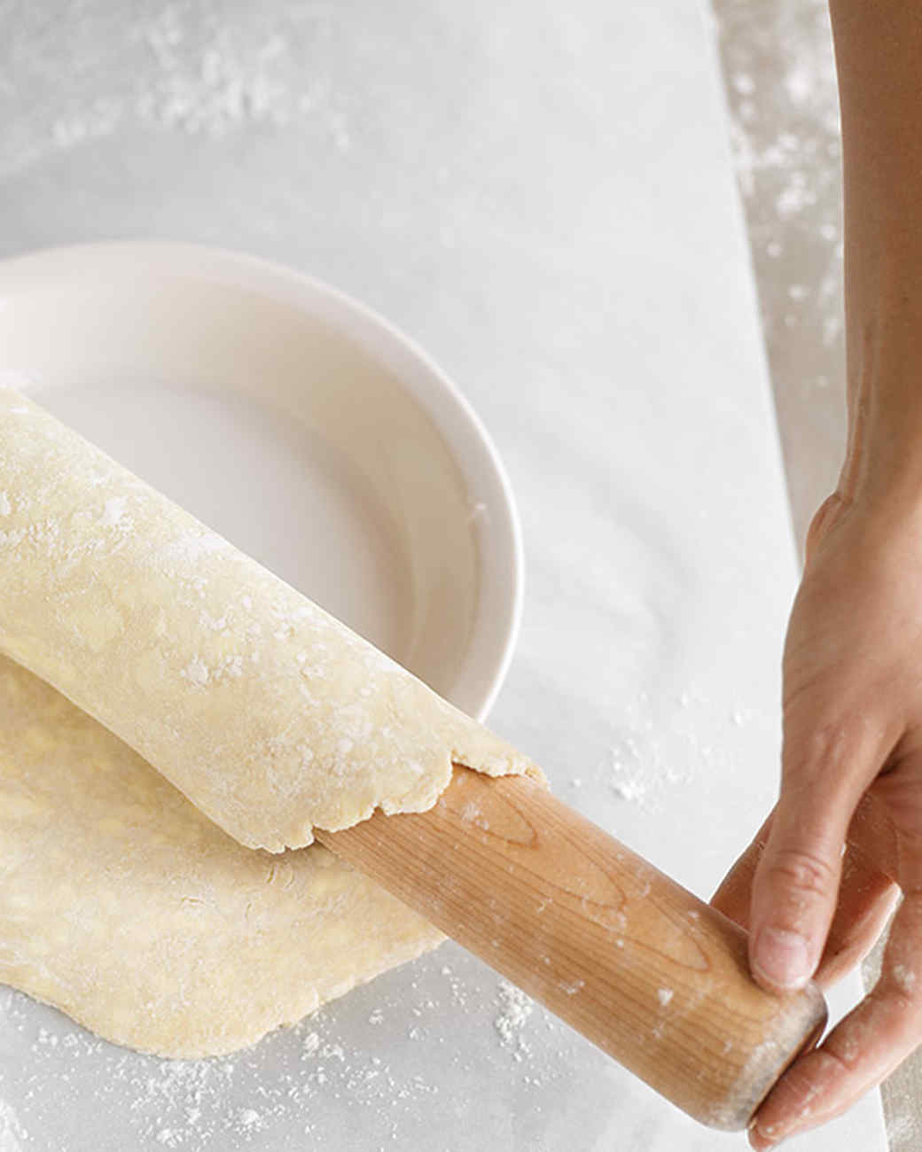 How to Fit and Crimp a Pie Crust Martha Stewart