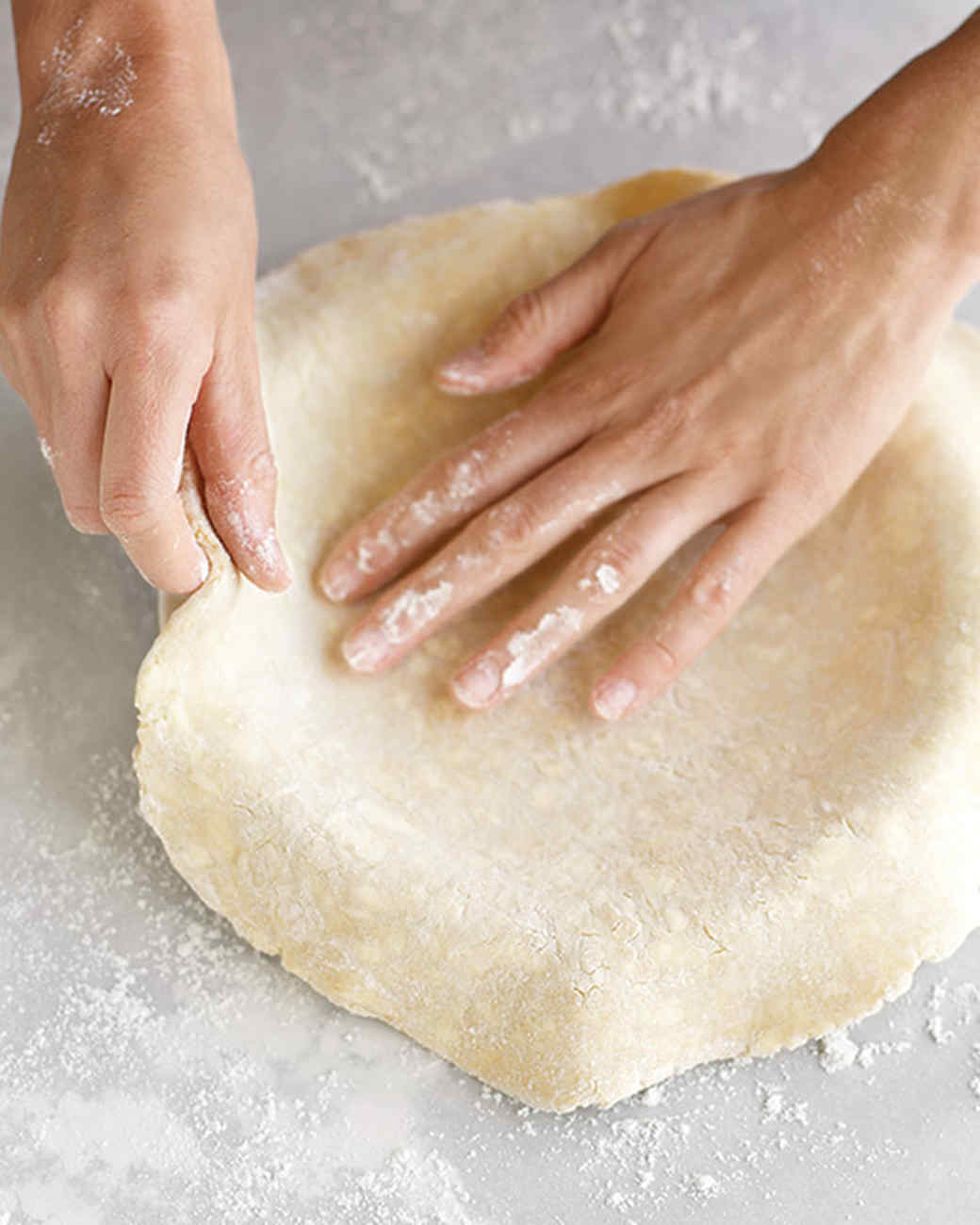 How to Fit and Crimp a Pie Crust Martha Stewart