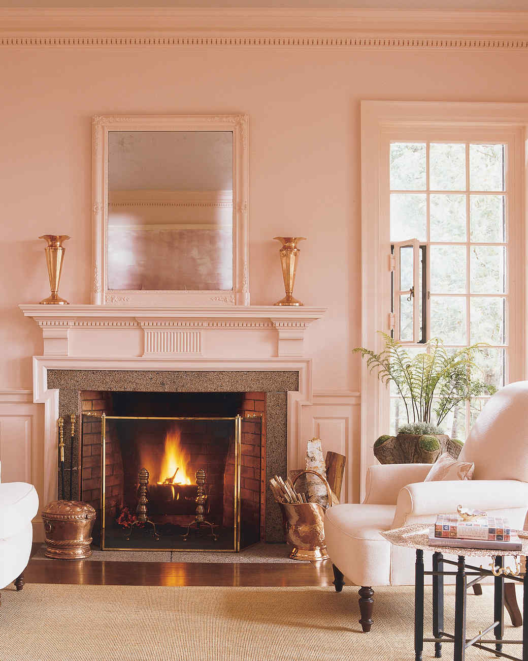 Pink Rooms Martha Stewart