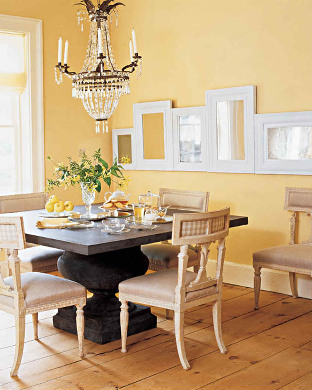 Yellow Rooms Martha Stewart