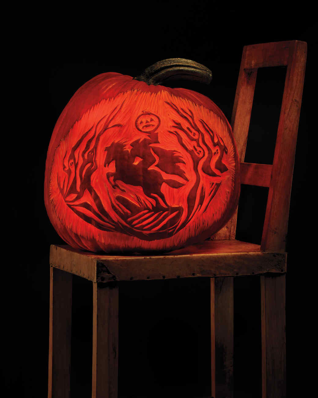 7 Legendary Halloween Characters And The Etched Pumpkins To Match Martha Stewart 0419