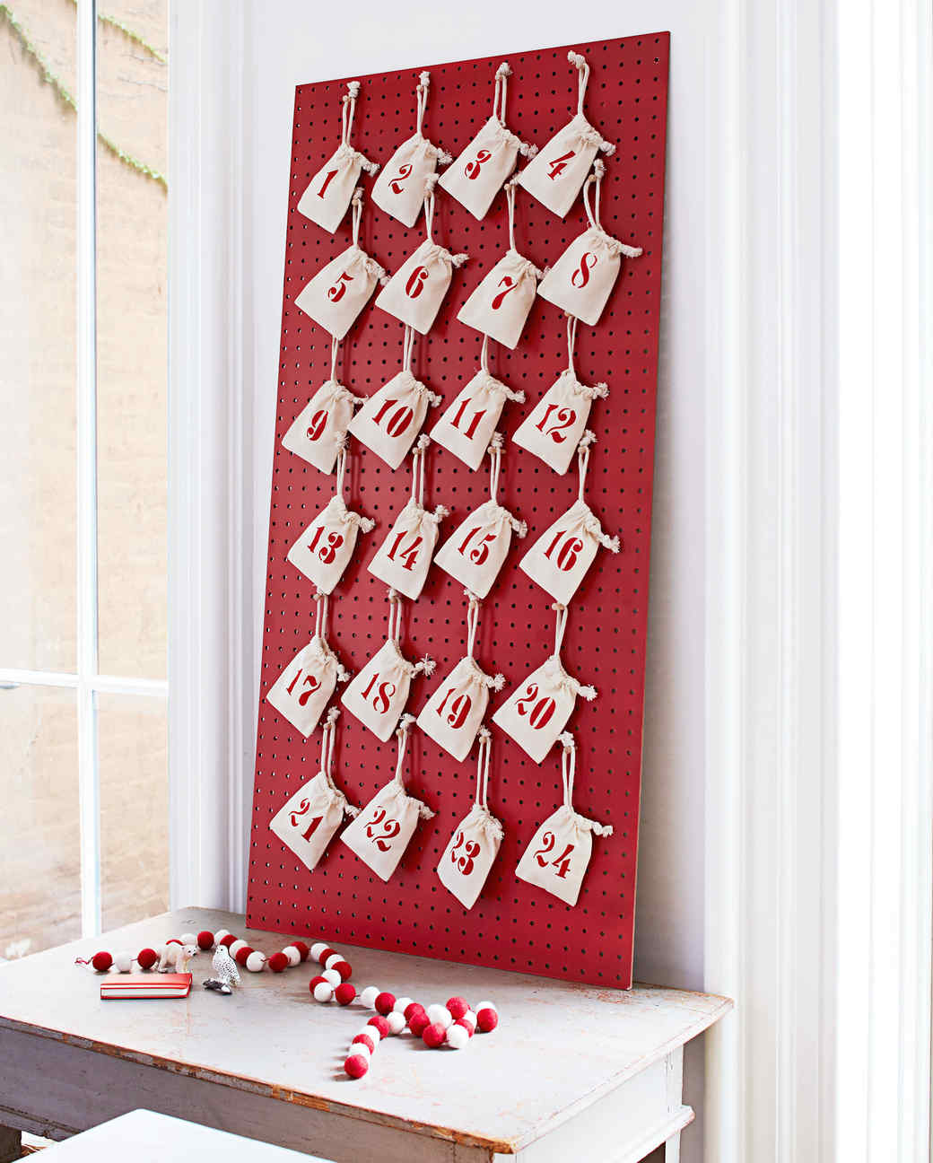 how to make an advent calendar how to make a pegboard advent calendar martha stewart how to make an advent calendar how to make a pegboard advent calendar martha stewart