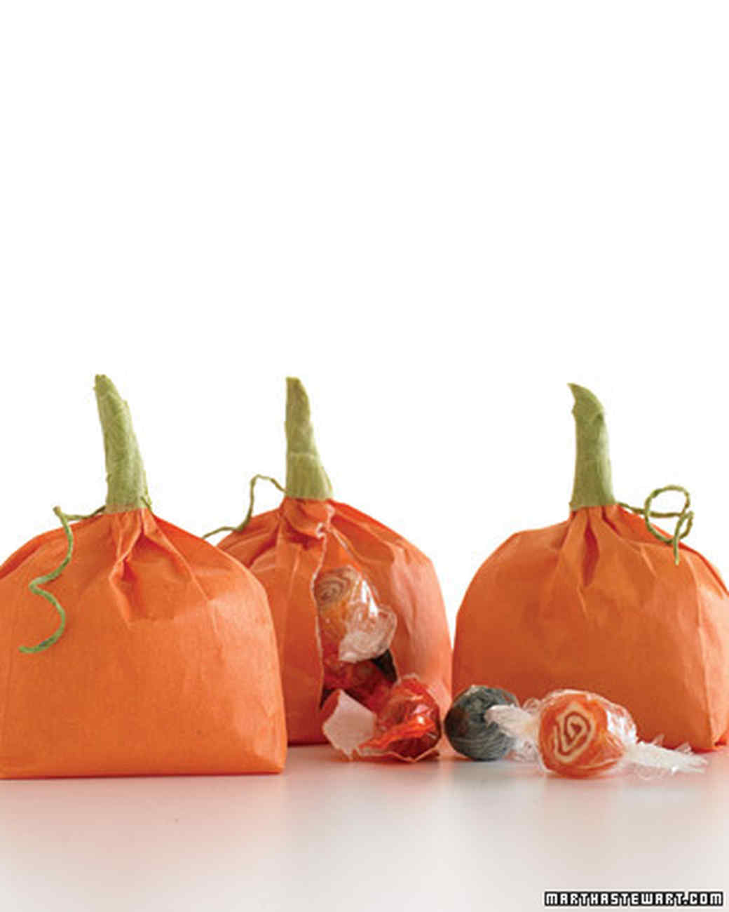halloween treat bags and favors martha stewart