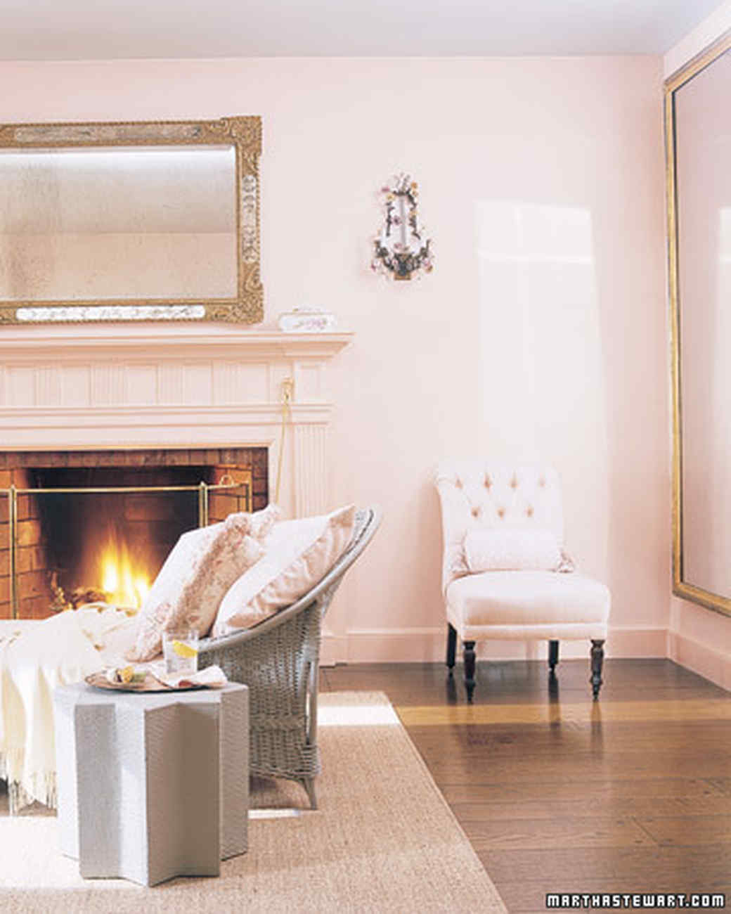 Light Pink Living Room Decor