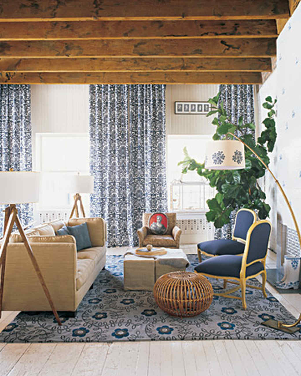 Blue Rooms Martha Stewart