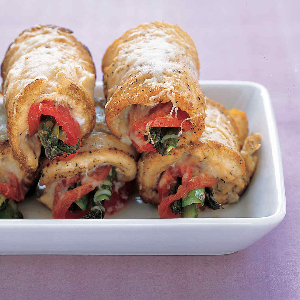 chicken wrapped asparagus rachael ray
