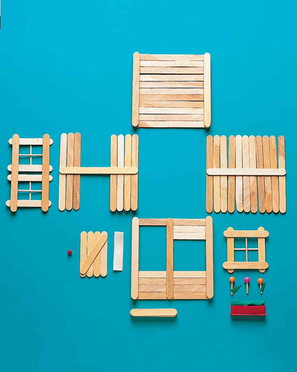 Popsicle Stick House | Martha Stewart