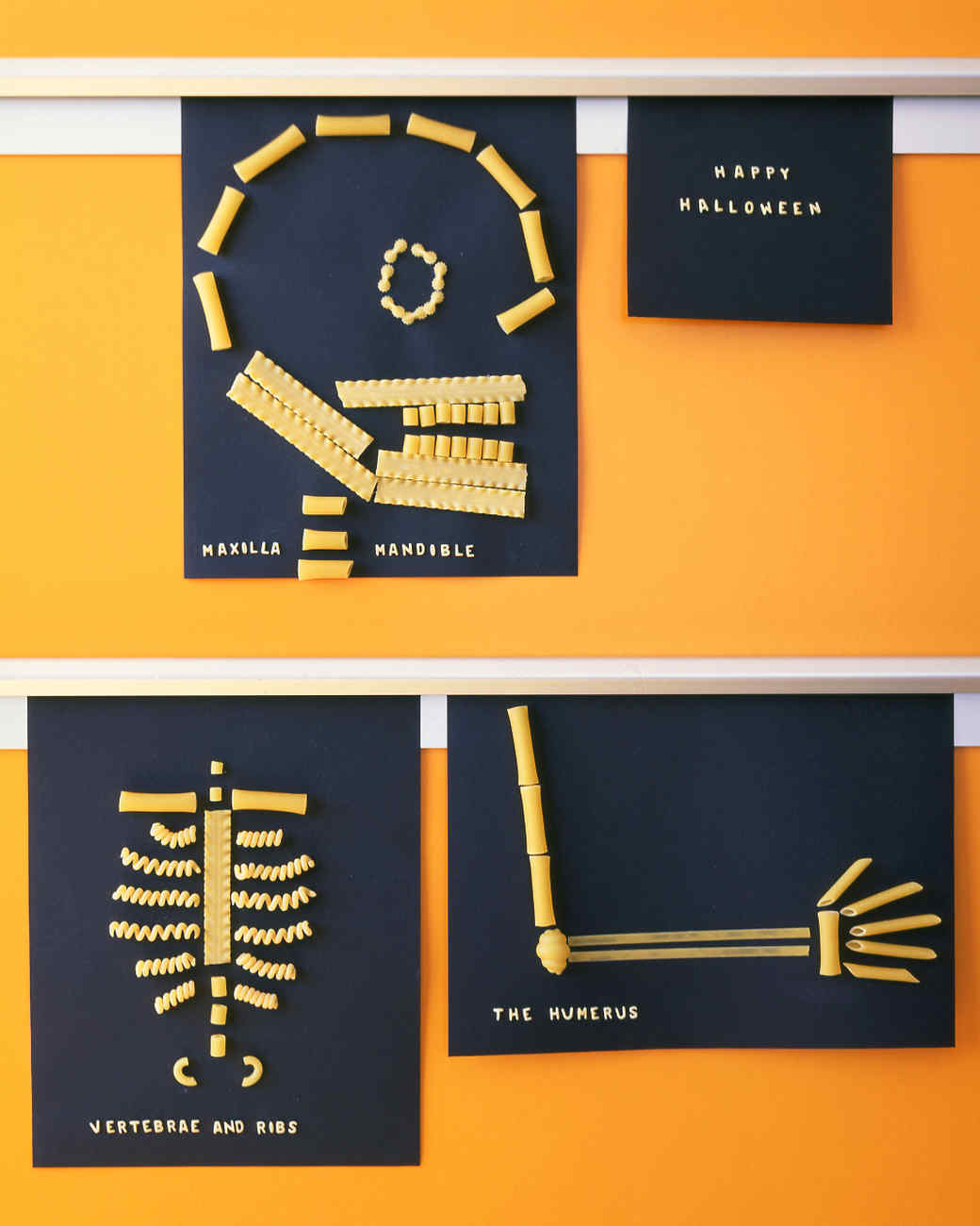 pasta skeletons