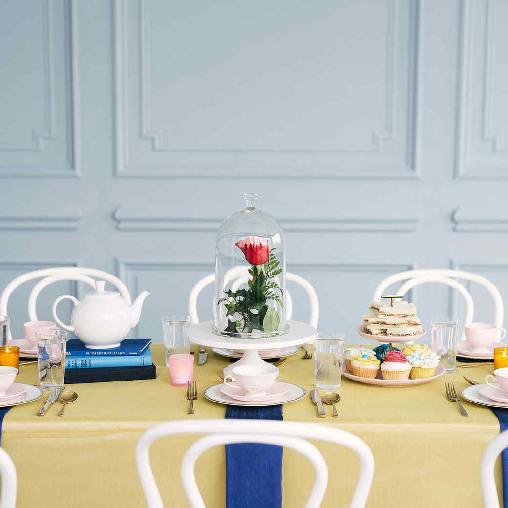 Be Our Guest A Baby Shower Inspired By Beauty And The Beast Martha Stewart
