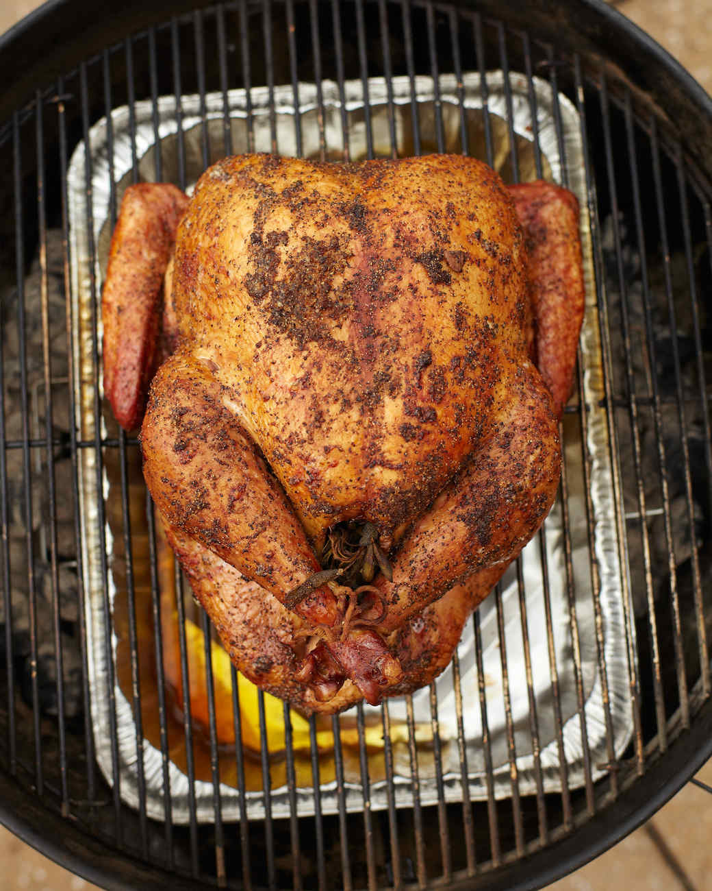 How To Grill A Whole Turkey -- It's Easier Than You Think! | Martha Stewart