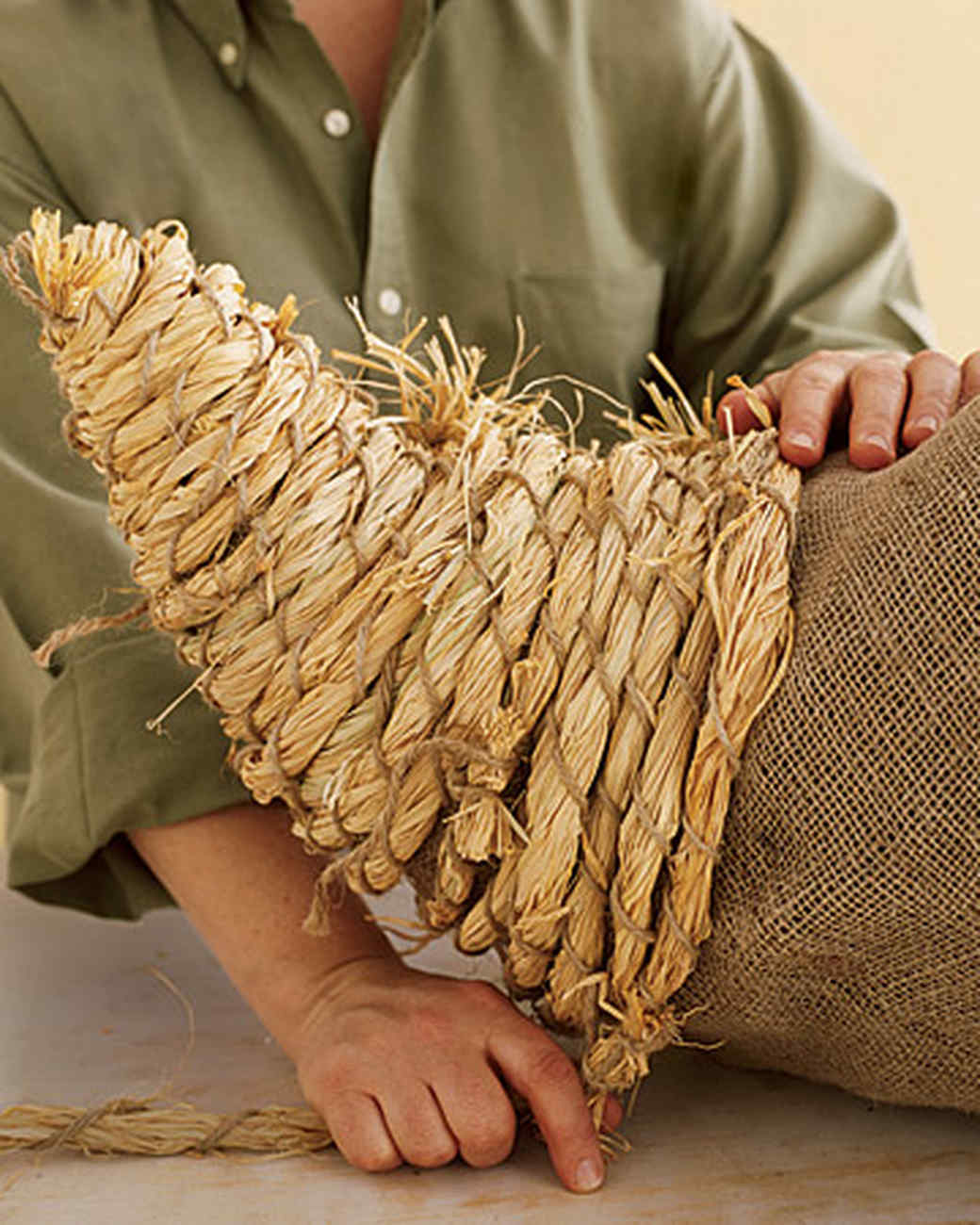 Handmade Cornucopia HowTo Martha Stewart