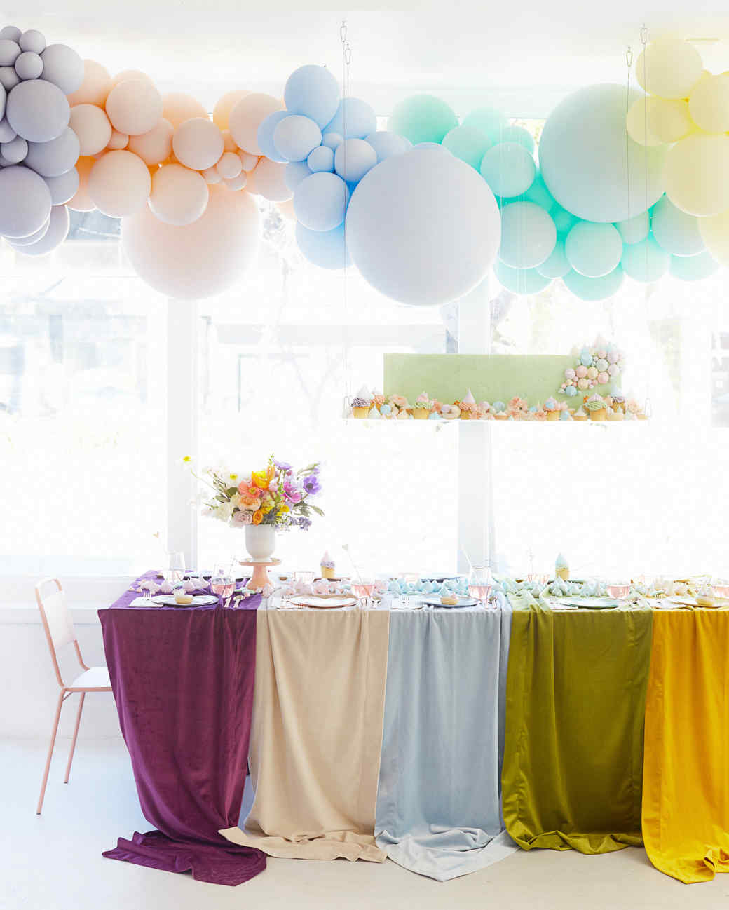 A Rainbow Themed Baby Shower For One Mom To Be And Her Miracle