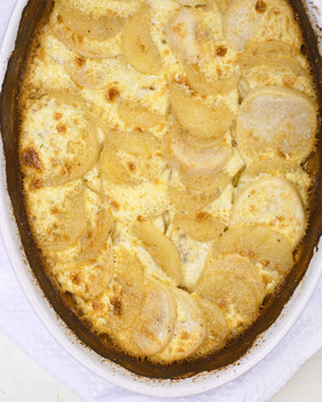 potato turnip gratin