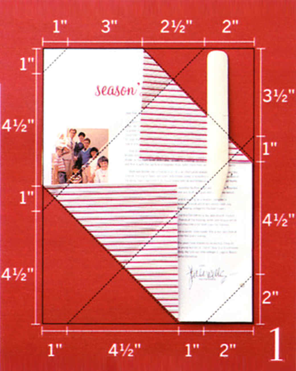 Envelope Fold Holiday Letter Envelope Fold Holiday Letter