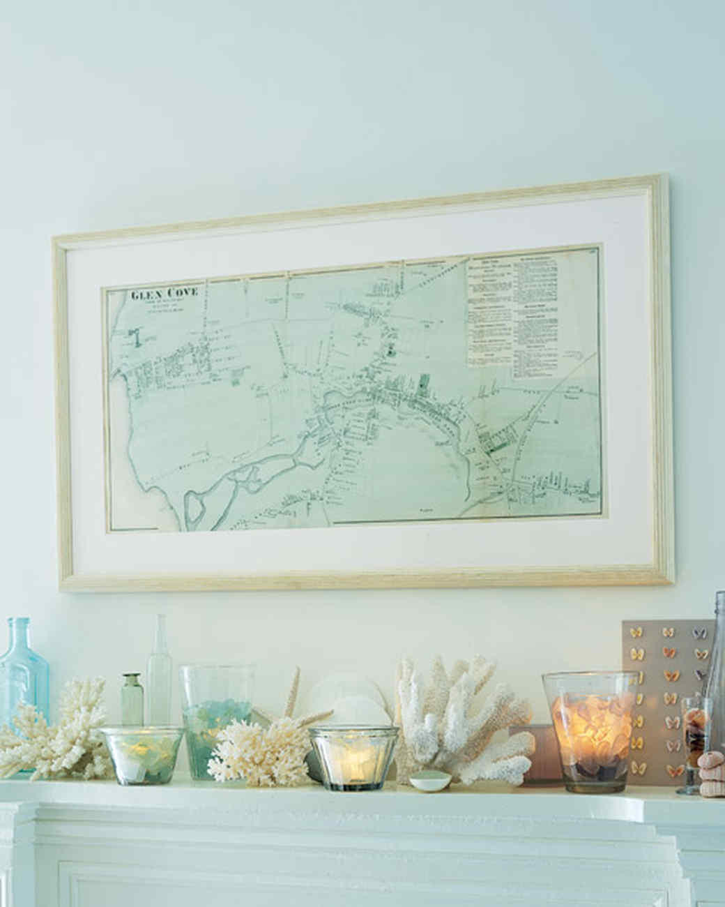 Sea Gl Decorating Ideas Martha Glowing Sea Gl Votives
