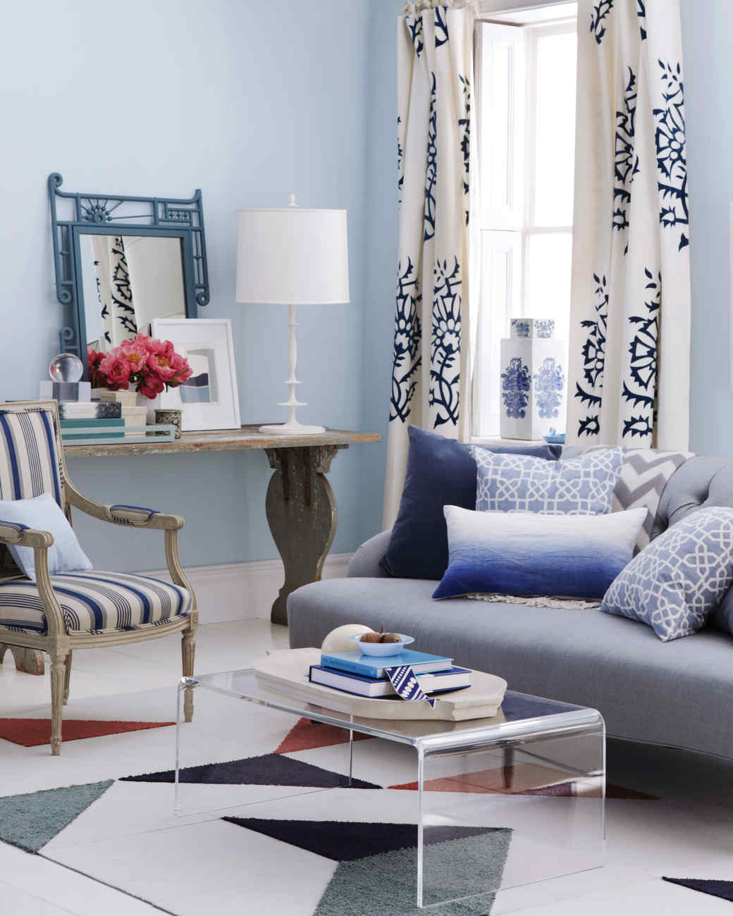 Blue Rooms Martha Stewart