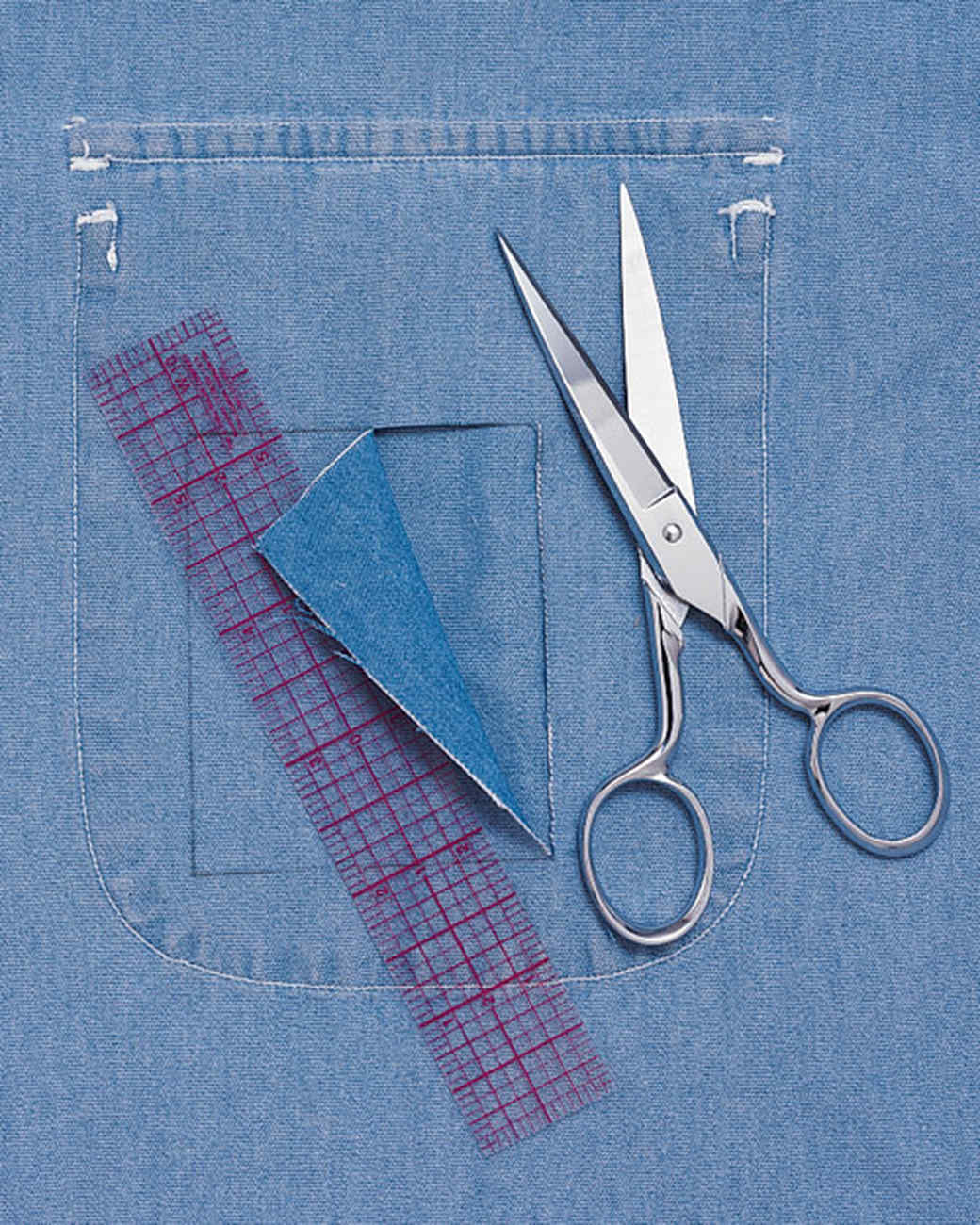 How to Patch a Hole, Mend a Seam, and Fix a Hem Martha Stewart
