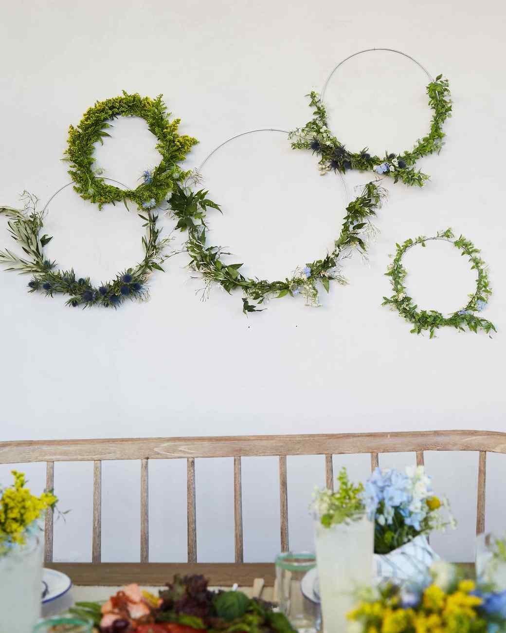 Spring Hoop Wreath Martha Stewart