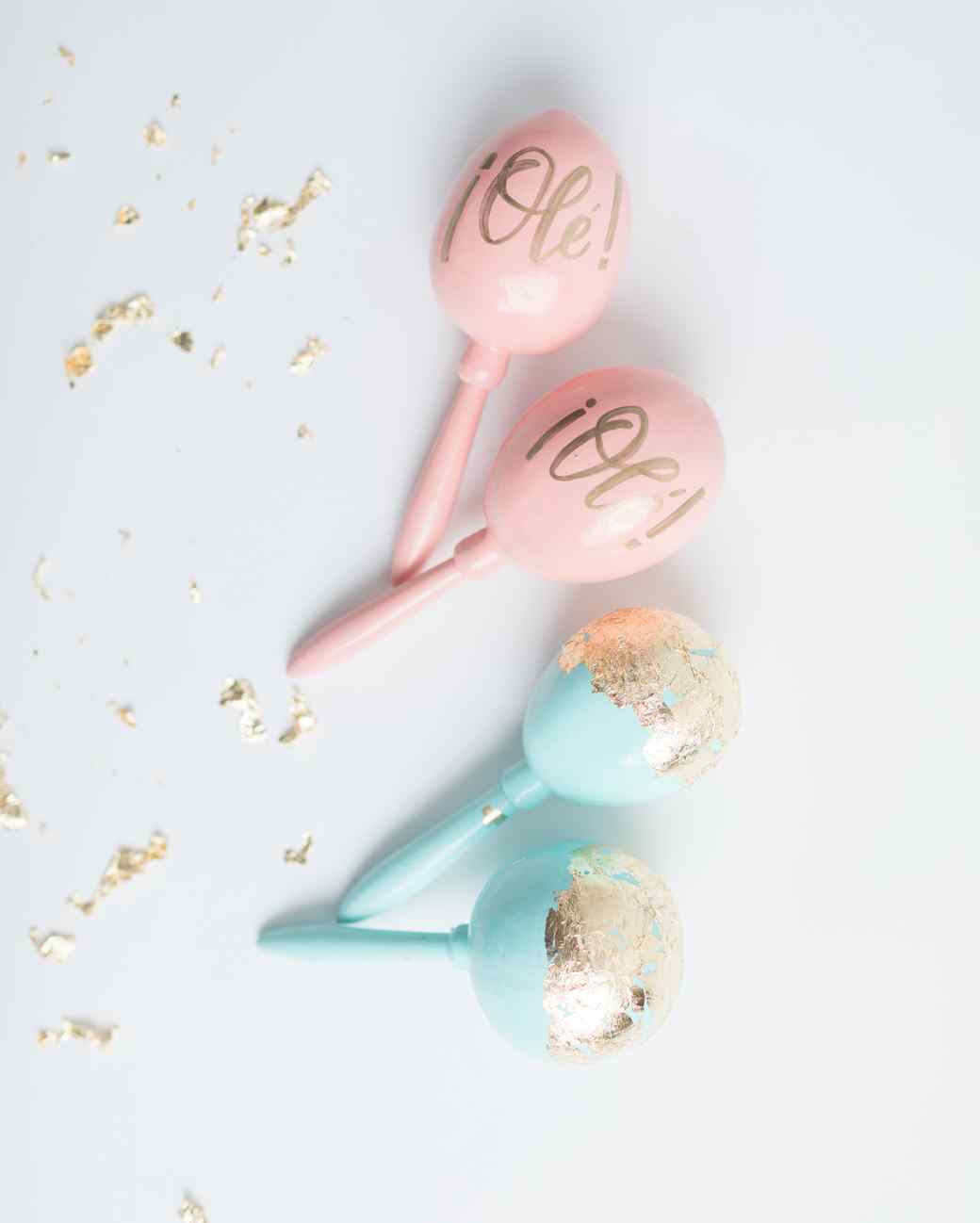 gilded maracas martha stewart