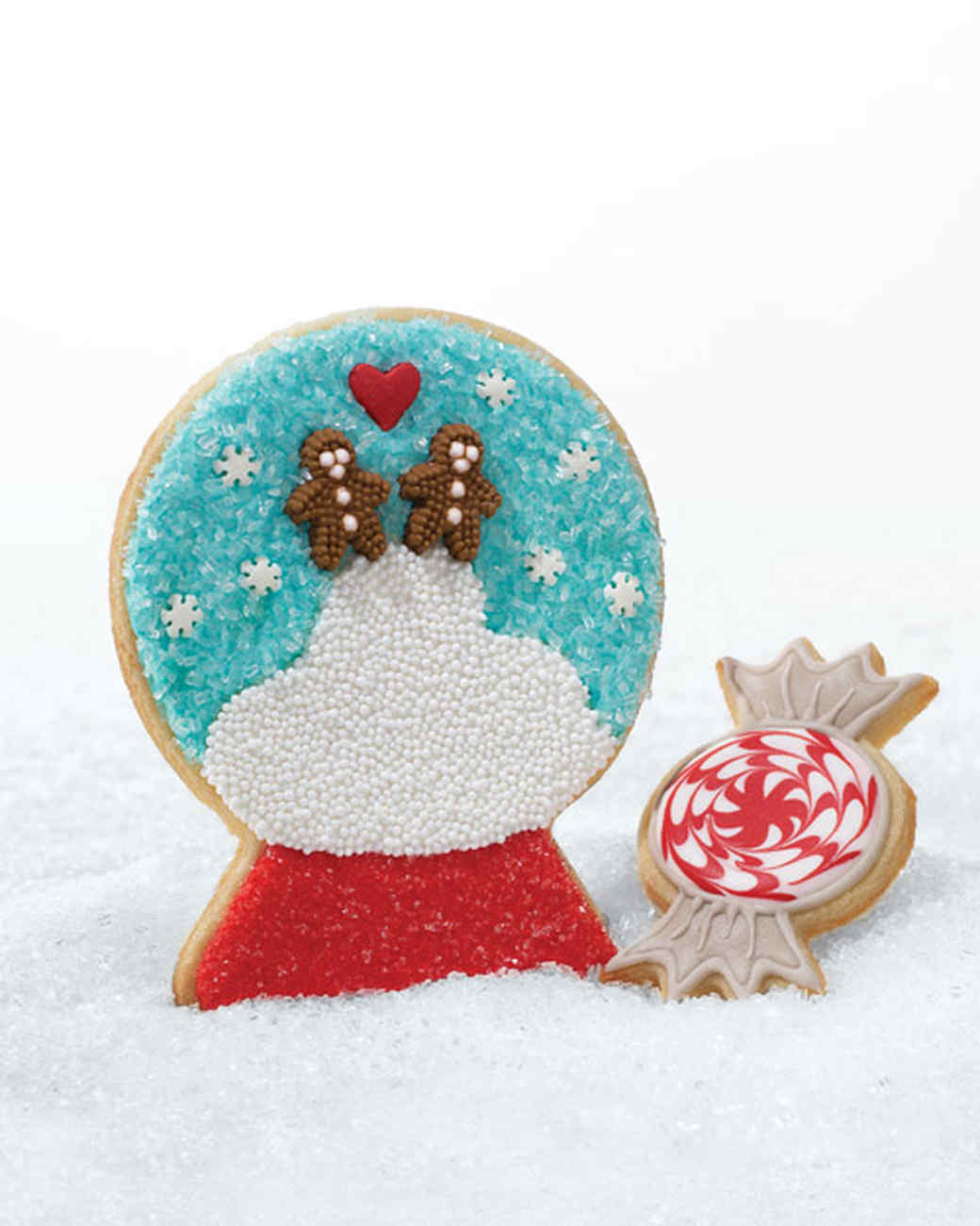 SnowGlobe Cookies HowTo Martha Stewart