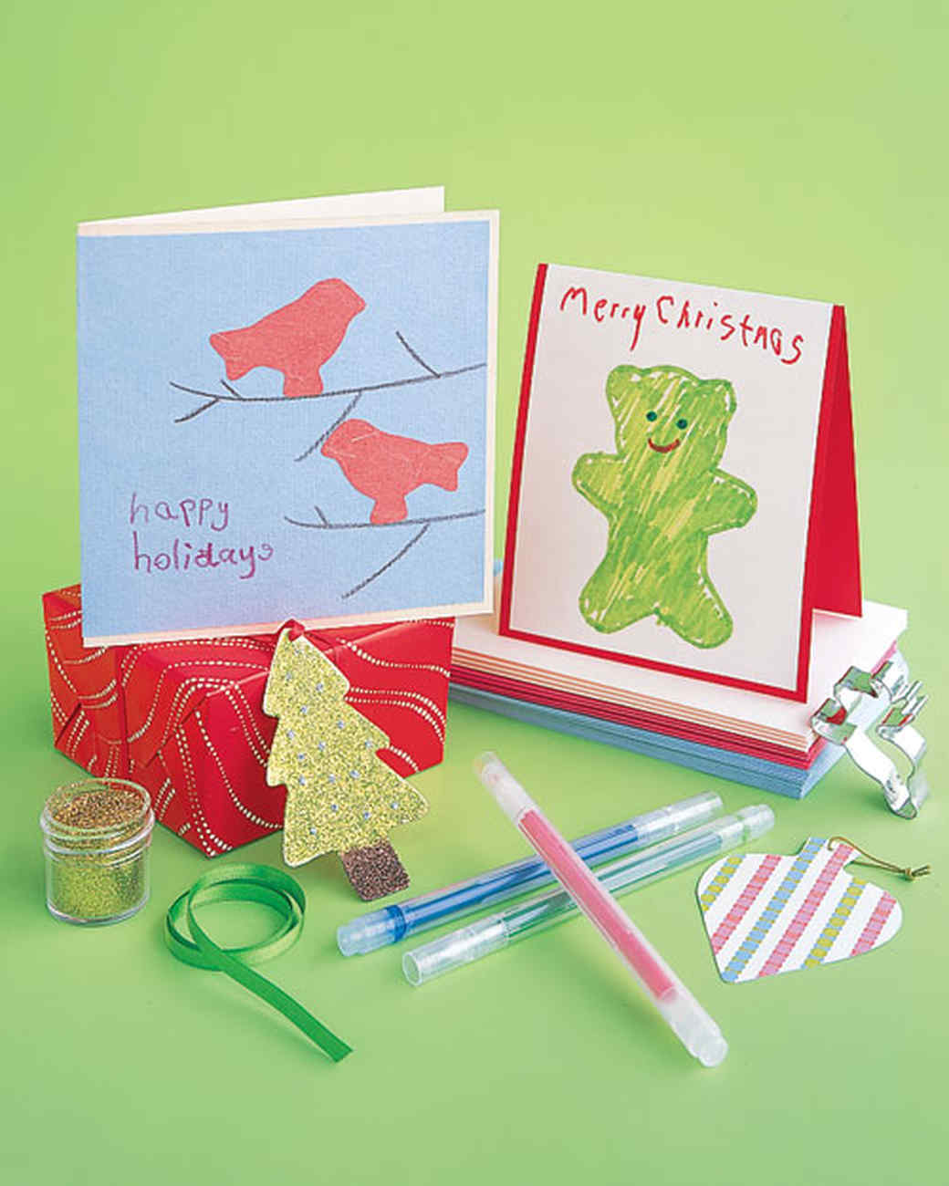 christmas cards for kids martha stewart