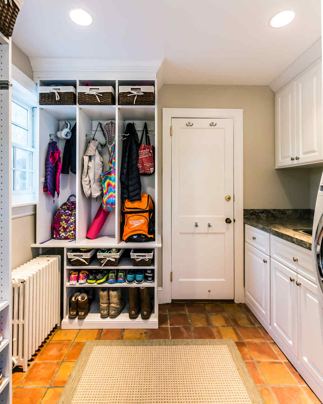A Mudroom Kitchen Combo Gets Spotless Makeover Martha