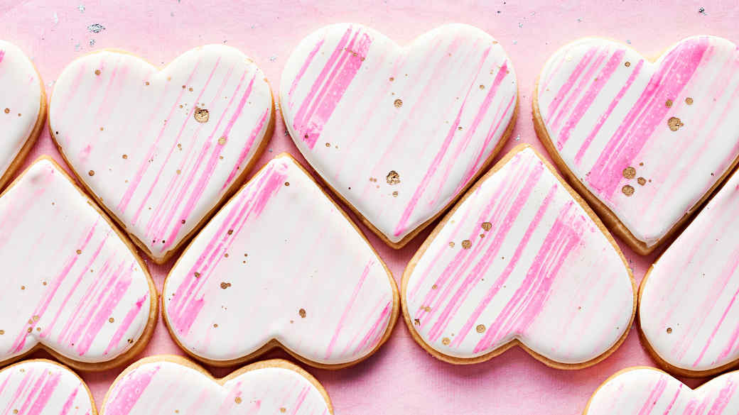 Iced Heart Cookies Recipe Video Martha Stewart