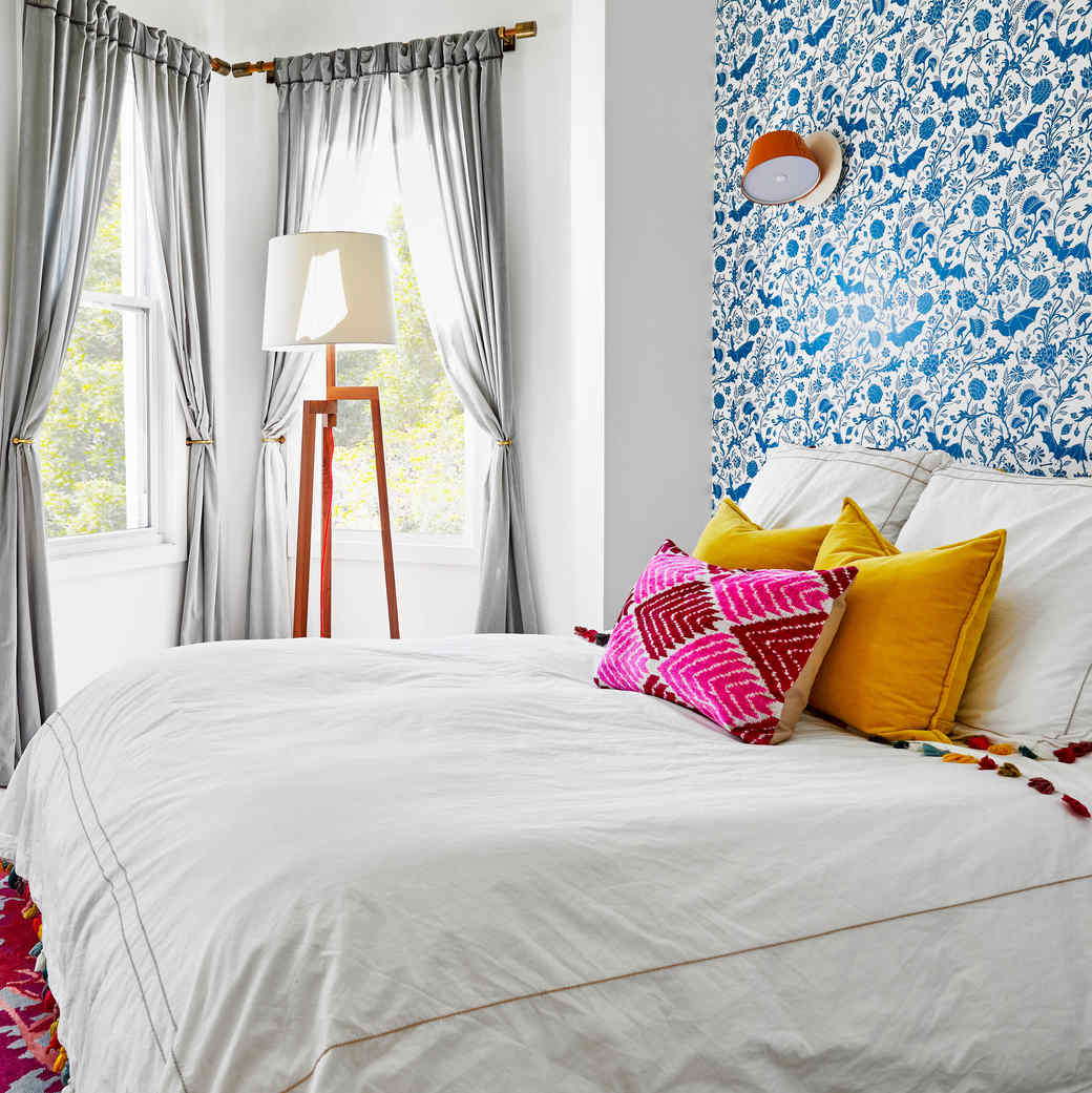 Dania colorful home redo master bedroom