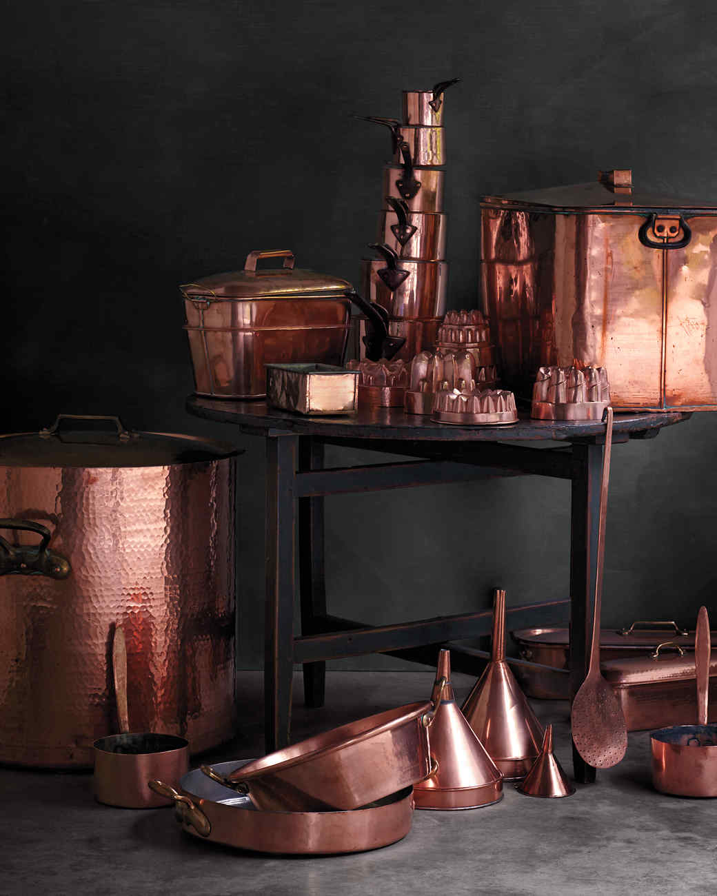 Martha and the Art of Collecting Copper Cookware Martha Stewart