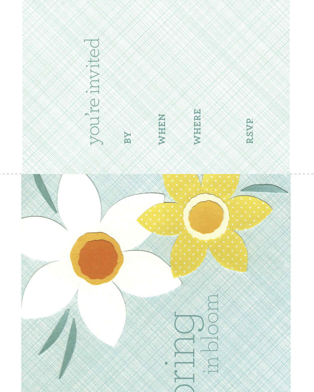 party invitation clip art and templates martha stewart
