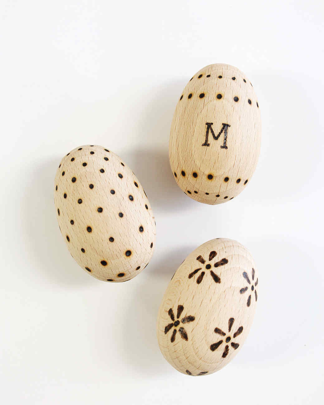 Wood Burning Easter Eggs