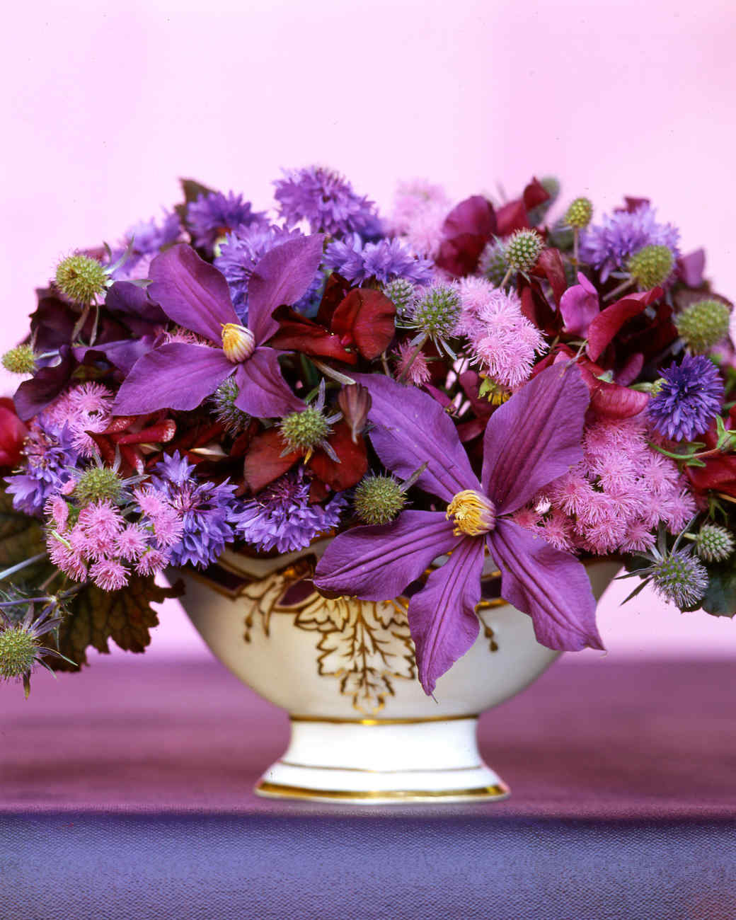 Purple Flower Arrangements | Martha Stewart