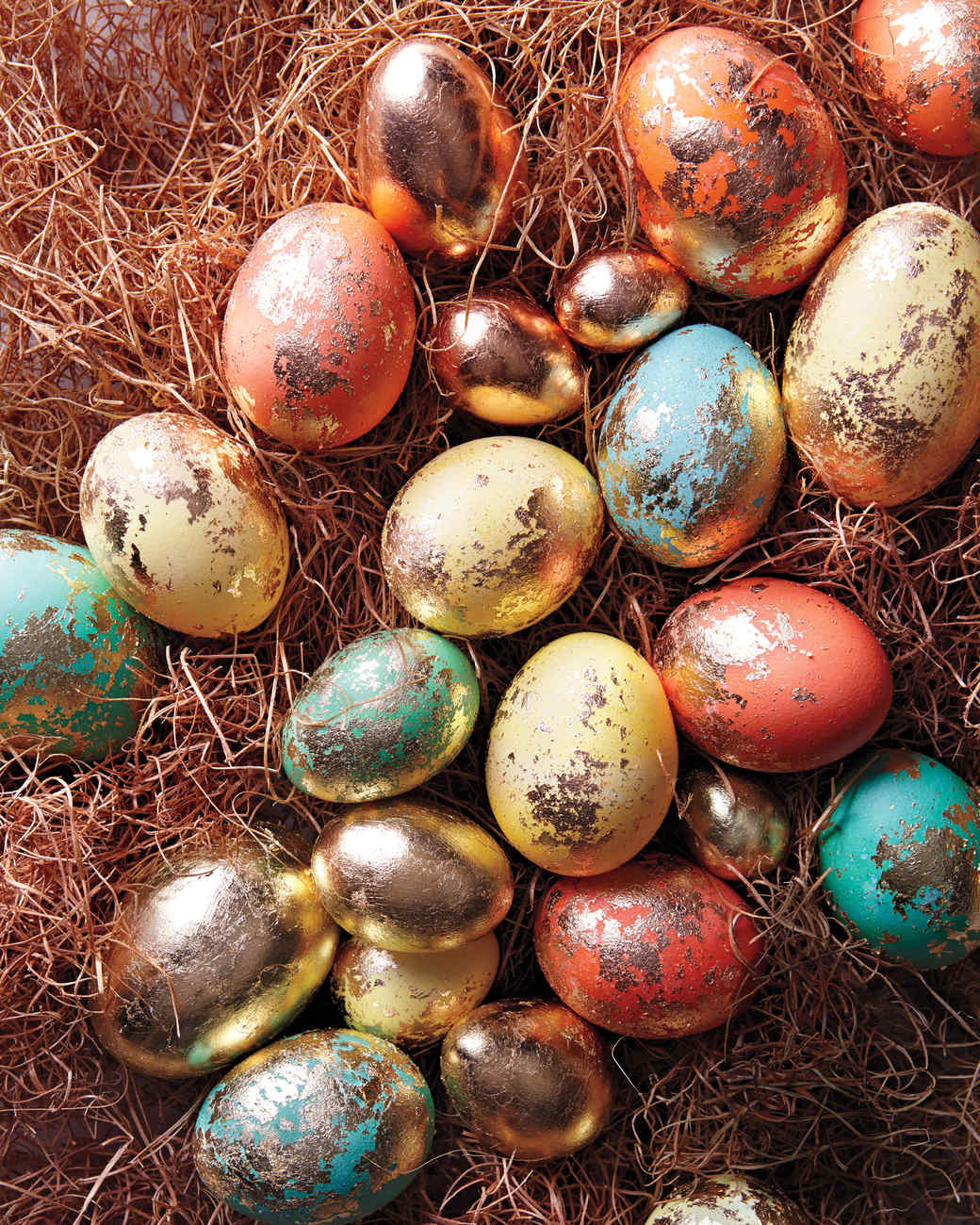 swiss decoupage art Eggs Decorating  Martha Stewart Easter