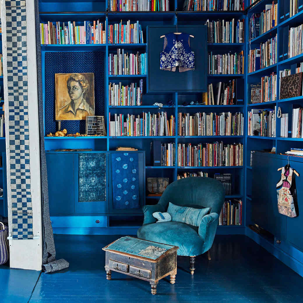 A Tour Of Blue The Tatter Textile Library And Its Crafts Collection Martha Stewart