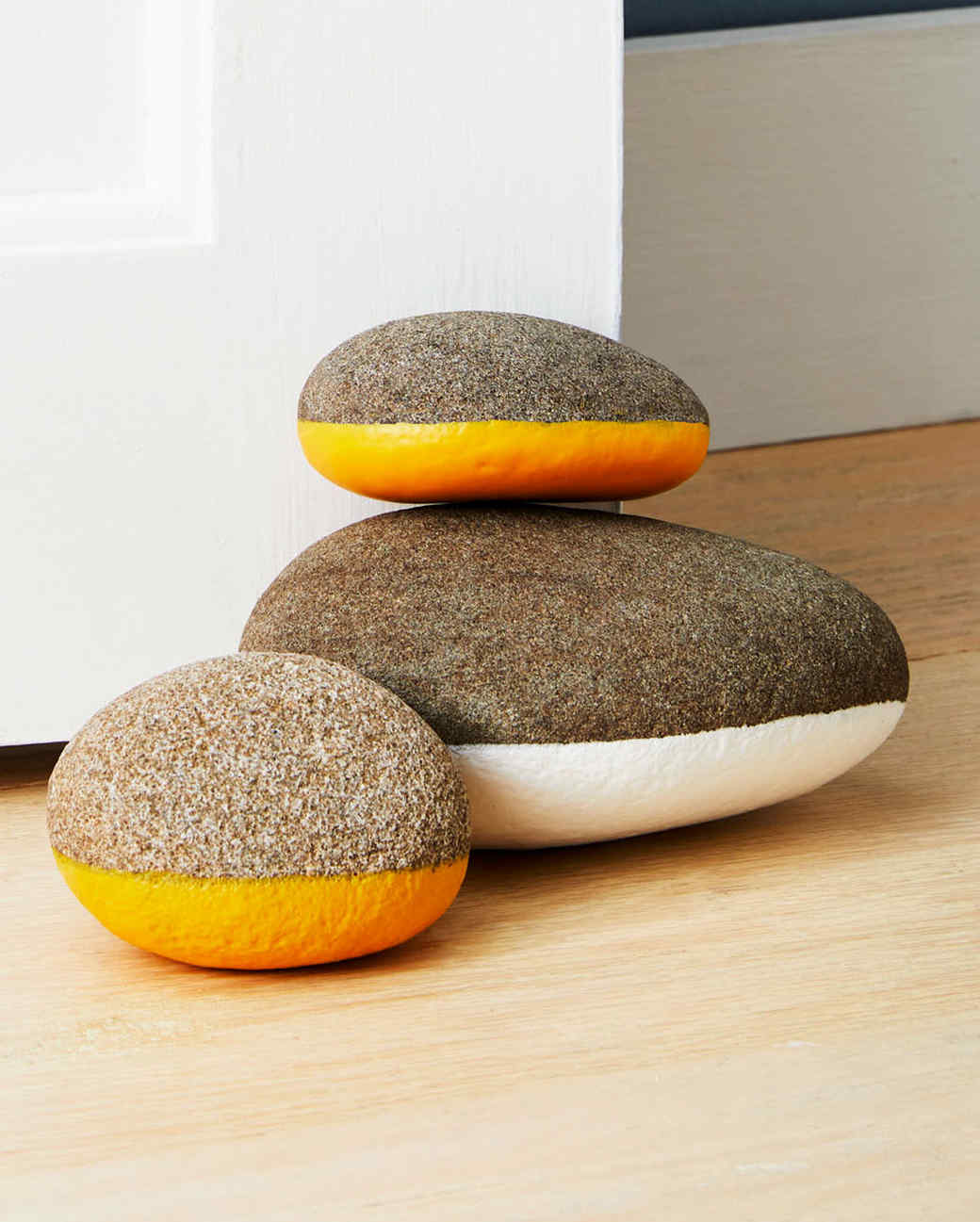 RubberCoated Rock Doorstop Martha Stewart