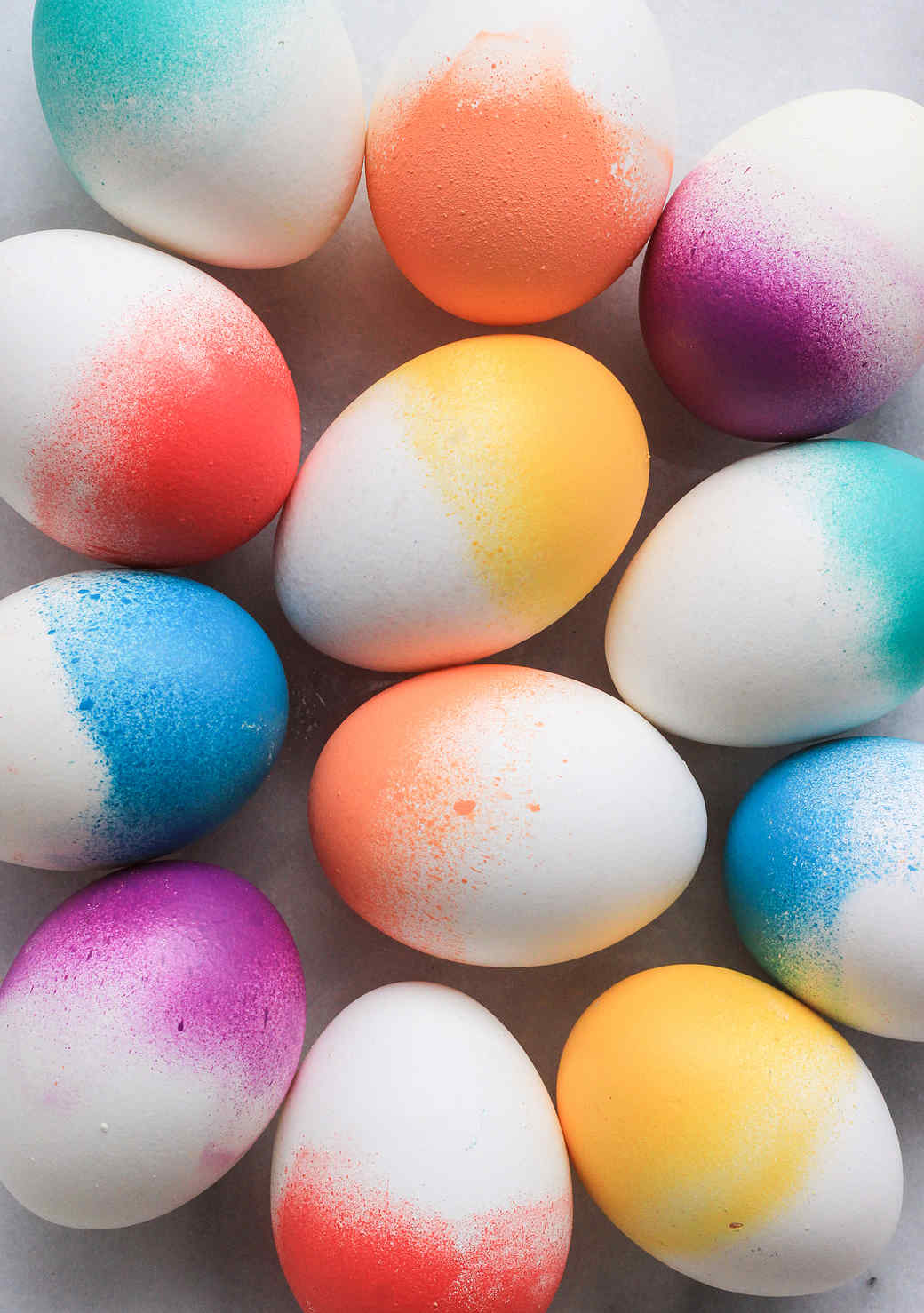 Ombre, SplatterPaint, Marble, and 8 Other Cool Easter Egg Ideas You