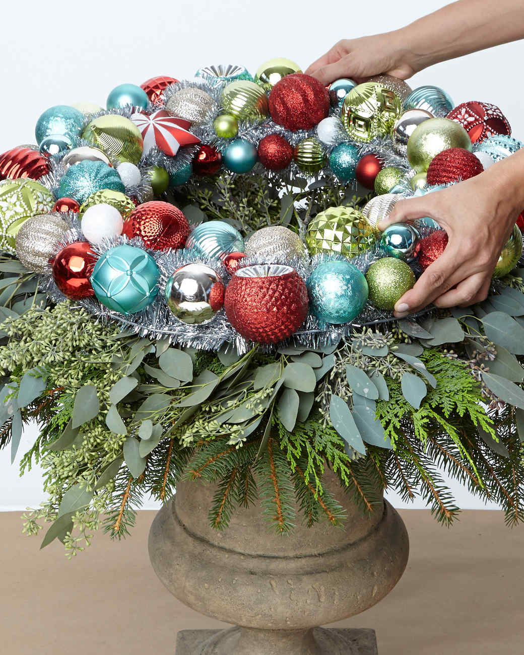 Ornament Wreath Urn Martha Stewart