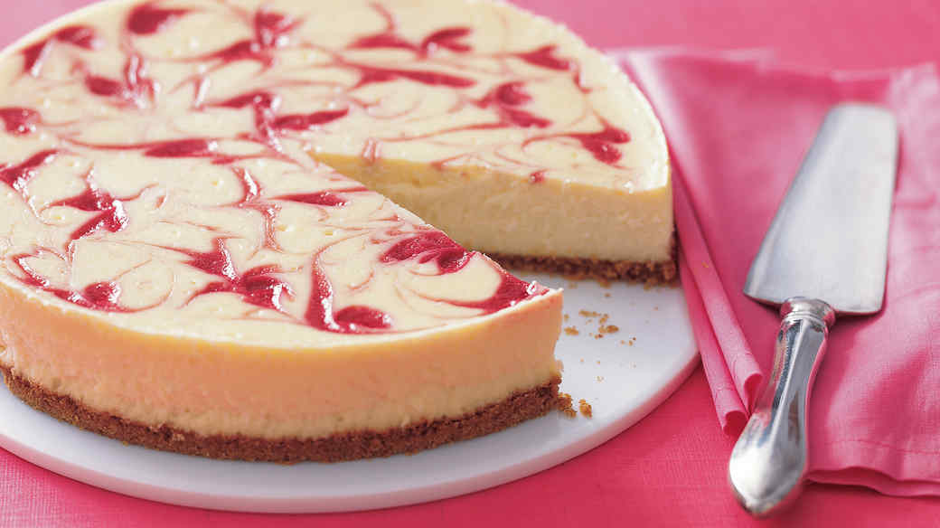 raspberry swirl cheesecake