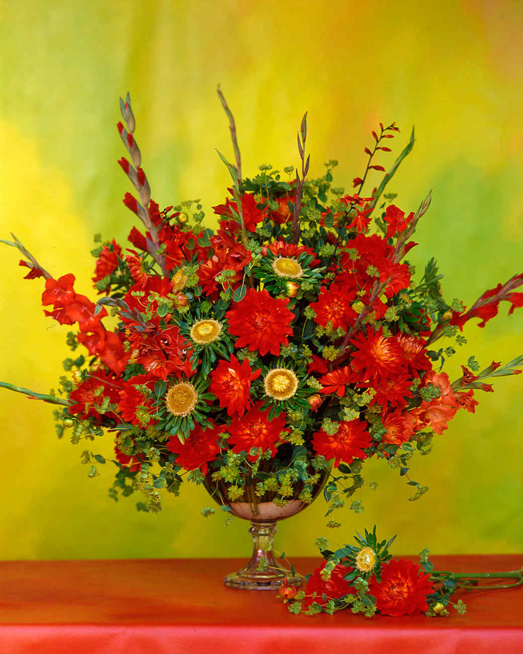 Red Flower Arrangements | Martha Stewart