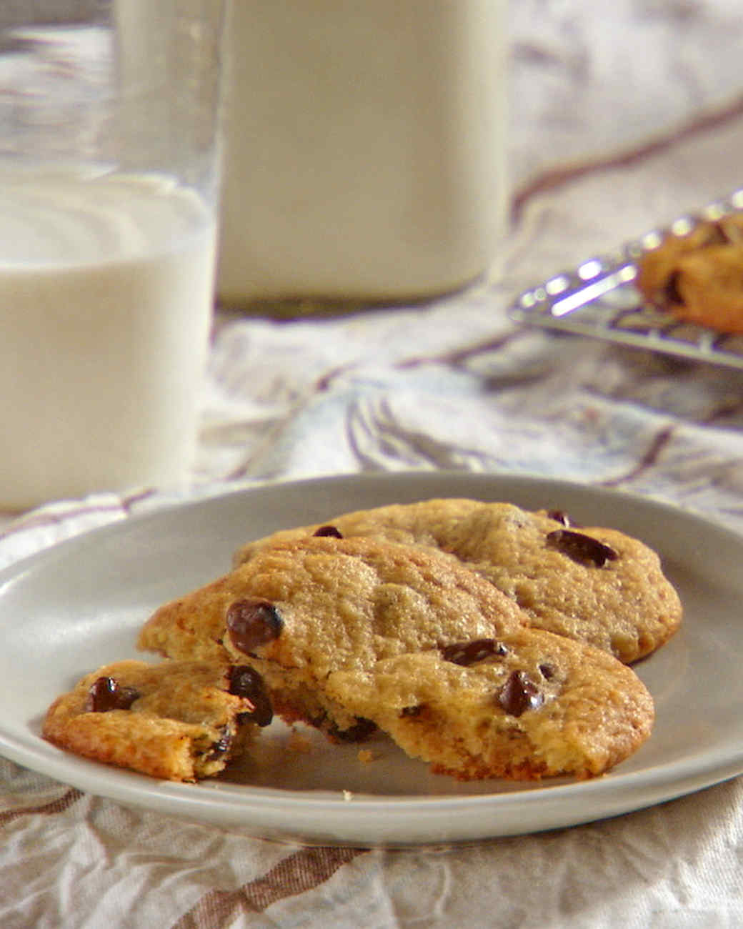 Banana Chocolate Chip Cookies Recipe & Video | Martha Stewart