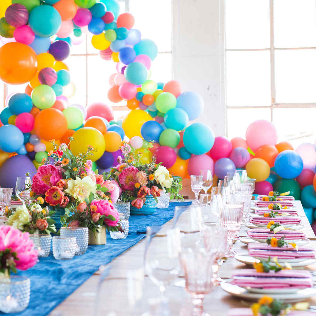 Decoration Colorful Birthday Party - Things Decor Ideas