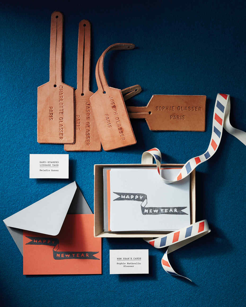 Leather Luggage Tags Martha Stewart