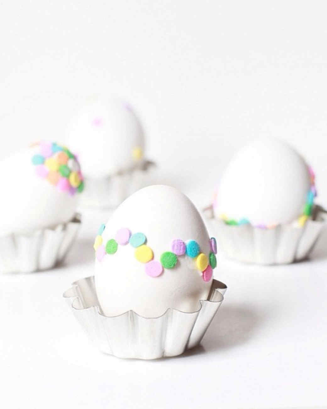 MARTHA'S GOOD EGGS BEST EMBELLISHED EGG Martha Stewart