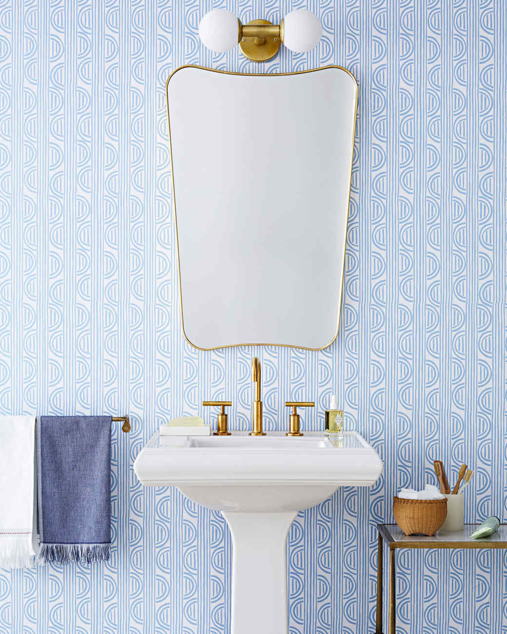 Peel-Off, Easy to Remove Wallpaper | Martha Stewart