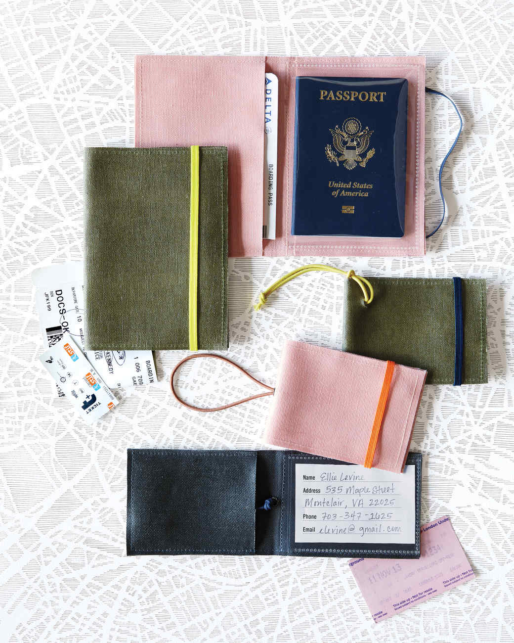 handmade luggage tags