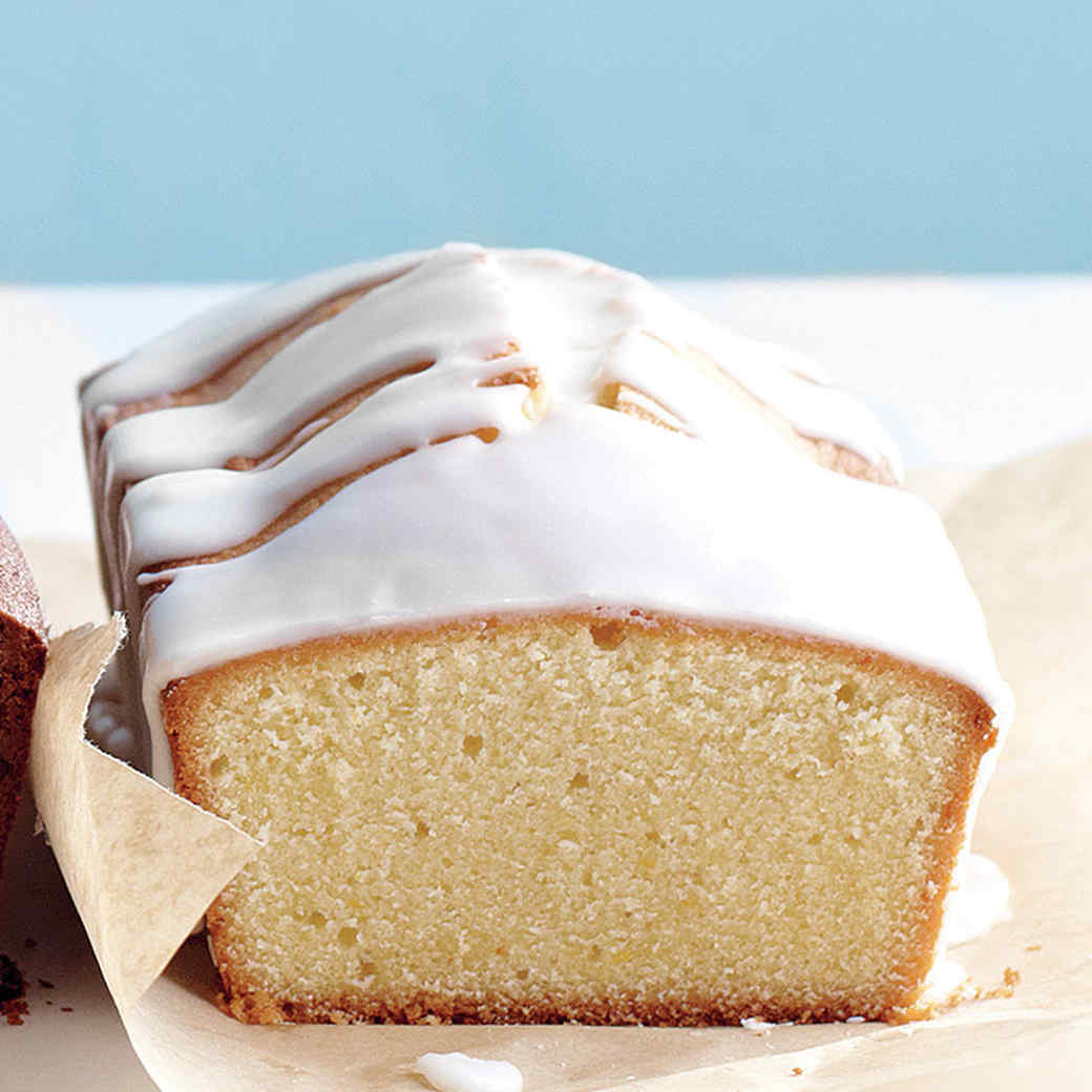 citrus glazed pound cake