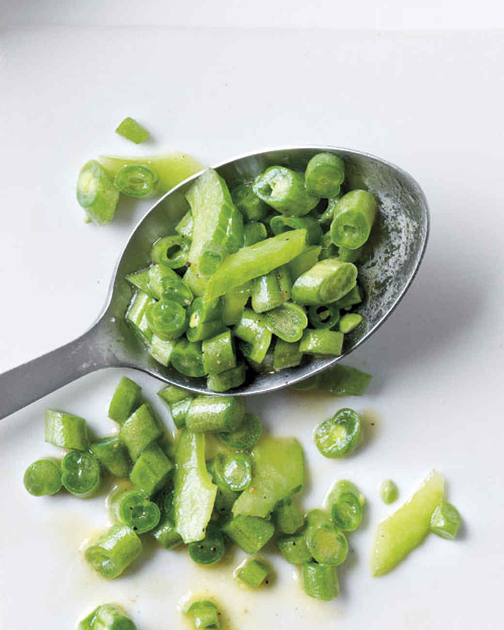 Chopped Green Bean and Celery Salad with Mustard Vinaigrette Recipe ...